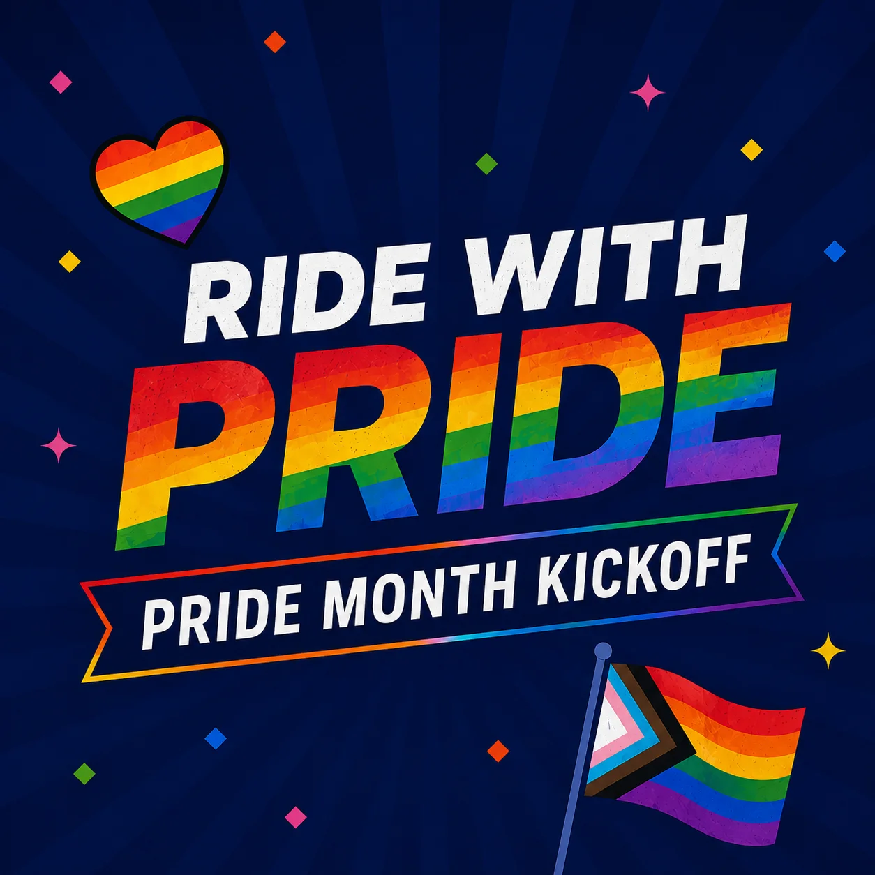 Ride with Pride - Pride Month Kickoff